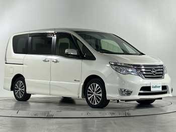 日産 セレナ ハイウェイS S HV Aセーフ 社外SDナビ 後席用モニター ふらつ警報