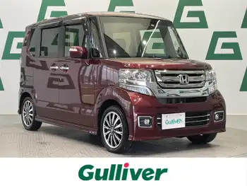 ホンダ Ｎ ＢＯＸ カスタム G ターボSSパッケージ 社外ナビ 衝突軽減 両側電動 HID Bカメラ