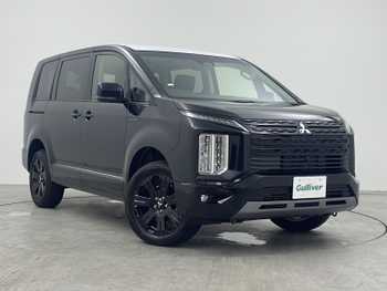 三菱 デリカＤ：５ シャモニー 登録済未使用車 BigX11型ナビ 衝突軽減 LED