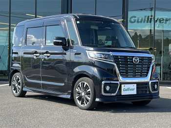 マツダ フレアワゴン カスタムスタイル ハイブリッド XS ハイブリッド車　両側パワースライドドア