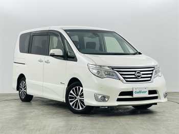 日産 セレナ HWS S HV Vセレ +SeftyⅡ 8型ナビ 後席モニター 両Pスライド ETC