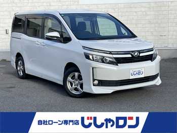 トヨタ ヴォクシー X Cパッケージ 禁煙車 パール 片側電動ドア 純正ナビ