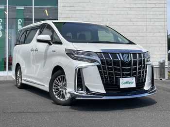 トヨタ アルファードハイブリット SR Cパッケージ 10.5インチナビ　全周囲カメラ　エアロ