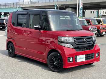 ホンダ Ｎ ＢＯＸ 2トーン カスタム G Lパッケージ 純正ディスプレイ Bカメラ 両側Pスライド