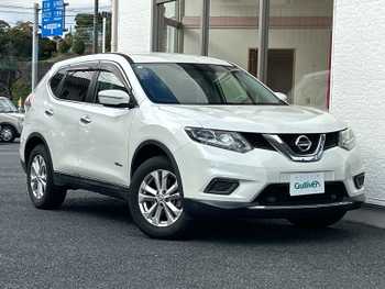 日産 エクストレイル ハイブリッド 20X エマージェンシーブレーキ 1オナ 社外SDナビ Bカメ 純正AW ETC 4WD
