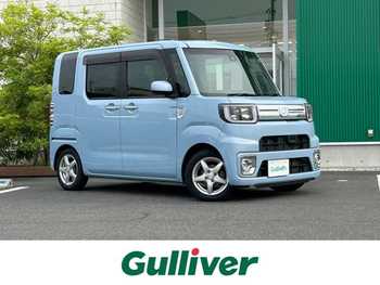 ダイハツ ウェイク G ターボ SA Ⅱ 純正ナビ　両側電動ドア　夏タイヤ車載