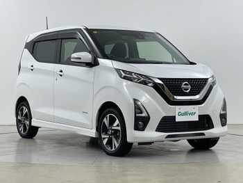 日産 デイズ ハイウェイスターG ターボ 4WD バックモニター　ETC　保証書