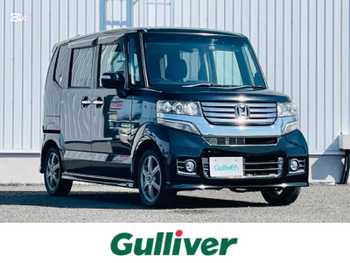 ホンダ Ｎ ＢＯＸ カスタム G Lパッケージ 社外ナビバックカメラ前方ドラレコETC