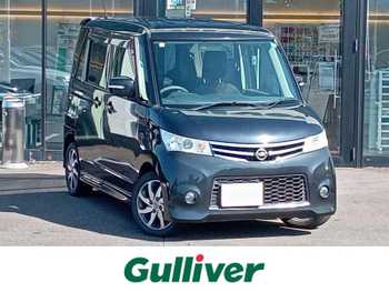 日産 ルークス ハイウェイスター 社外ナビ/フルセグ/片側パワスラ/Fフォグ