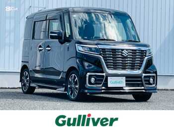 スズキ スペーシア カスタム HYBRID XS ディスプレイオーディオ ETC 前後ドラレコ