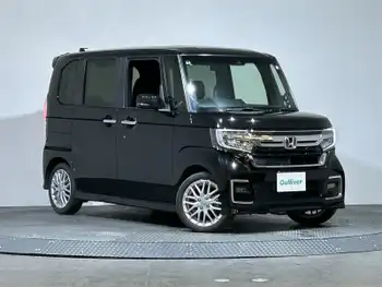 ホンダ Ｎ ＢＯＸ カスタム L ターボ ナビ Bカメ シートヒーター センシング