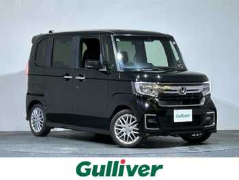 ホンダ Ｎ ＢＯＸ カスタム L ターボ ナビ Bカメ シートヒーター センシング