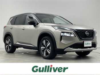 日産 エクストレイル G e－4ORCE 純正12.3型ナビ 全方位カメラ 茶革 ETC TV