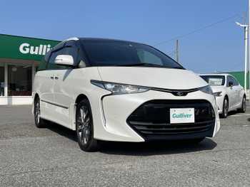トヨタ エスティマ アエラス プレミアム ガラスルーフ フリップダウン 両パワスラ