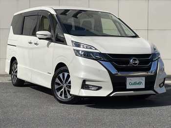 日産 セレナ ハイウェイスターVセレクションⅡ 9型ナビ 後席モニタ 防水シート 全周囲 ETC