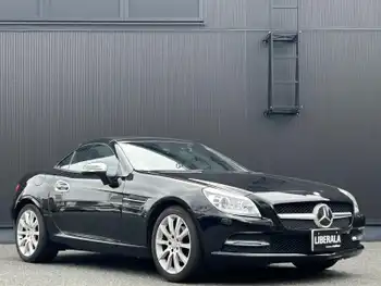 メルセデス・ベンツ ＳＬＫ２００ トレンド + 純正ナビ BLレザーシート ポータブルナビ