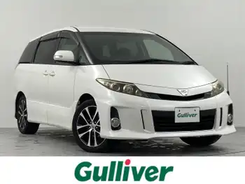 トヨタ エスティマ アエラス 後席モニター 純正8型ナビ 両電動スラドア