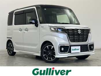 スズキ スペーシア カスタム HYBRID XS 禁煙車/HUD/両側電動ドア/シートヒーター