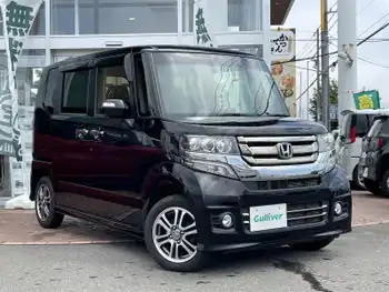 ホンダ Ｎ ＢＯＸ カスタム G Lパッケージ 4WD/片側パワスラ/ETC/バックC/エンスタ