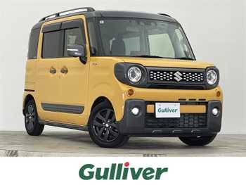 スズキ スペーシア ギア HYBRID XZターボ 純正9型ナビ 全周囲カメラ 両側電動ドア