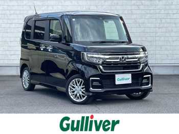 ホンダ Ｎ ＢＯＸ カスタム L ターボ 純正ナビ 両側電動 4WD 衝突軽減 Bカメラ