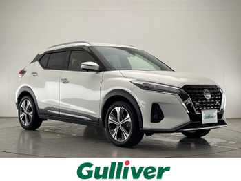 日産 キックス X ツートーンインテリアED ワンオーナー 禁煙 純正9型ナビ TV 全周囲