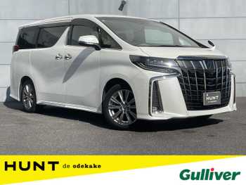 トヨタ アルファード S タイプゴールドⅡ 前後ソナー フリップダウン 純9インチナビ