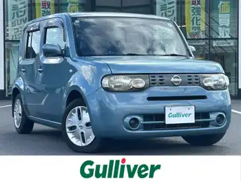 日産 キューブ 15X FOUR インディゴ+プラズマ 社外ナビ ETC 盗難防止装置 スマートキー