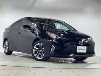 トヨタ プリウス A ツーリングセレクション 純正9型ナビ Bカメラ 合皮シート　HUD