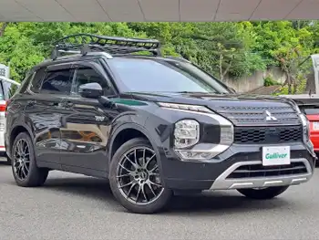 三菱 アウトランダー ＰＨＥＶ P 禁煙ワンオーナー  衝突軽減B フルTV RAYS