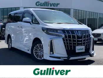 トヨタ アルファードハイブリット SR JBL TRDエアロ フリップダウン 禁煙車 LED