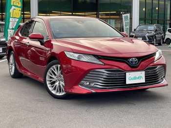 トヨタ カムリ G レザーパッケージ 禁煙車/純正8インチナビ/バックカメラ