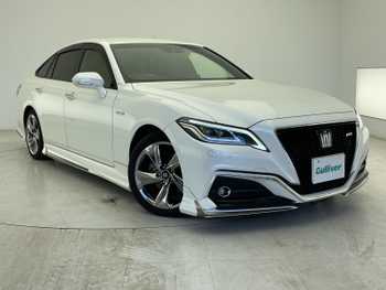 トヨタ クラウン ハイブリッド RS アドバンス BSM レダクル MTモード付AT ETC2.0 SDナビ