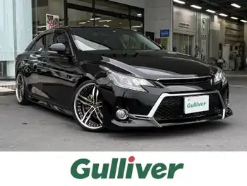 トヨタ マークＸ 250GリラックスセレブラックレザーLTD G’S仕様/黒革/社外19AW/社外車高調