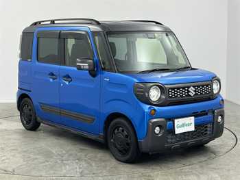 スズキ スペーシア ギア HYBRID XZ 社外ナビ Bカメ 両パワドア LED 前温席