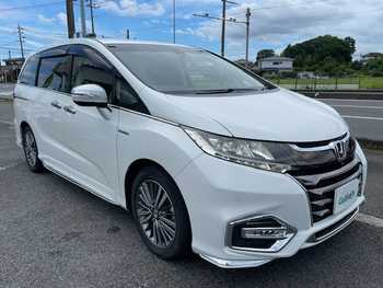 ホンダ オデッセイ ハイブリッド アブソルート・EXホンダセンジング 純正メモリナビ全方位モニターETC2.0