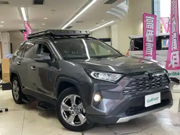 トヨタ ＲＡＶ４ ハイブリットG 禁煙ナビBカメ革ACCLKABSM社外パーツ多数