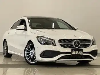 メルセデス・ベンツ ＣＬＡ１８０ AMG スタイル 純正ナビ フルセグTV 半革 ACC ドラレコ