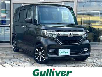 ホンダ Ｎ ＢＯＸ カスタム G L ホンダセンシング 社外ナビ Bカメラ 衝突軽減 片側Pスラ ETC