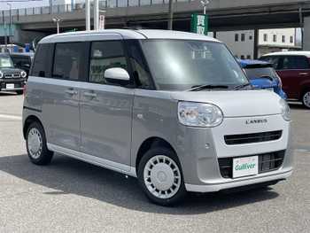 ダイハツ ムーヴ キャンバス ストライプス X 届出済未使用車 純正ナビ TV 両側Pスライド
