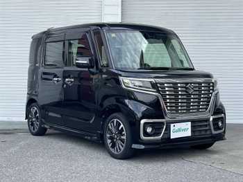 スズキ スペーシア カスタム HYBRID XS 純正ナビ　BT接続　ドラレコ　両側パワスラ