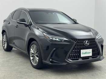 レクサス ＮＸ 350h バージョンL 3眼LED パノラマルーフ 全方位 AC100V ETC