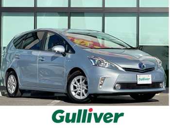 トヨタ プリウス α S 純正ナビ Bカメ 純正マット Aスト ETC