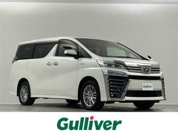 トヨタ ヴェルファイア ハイブリット Z 純正10型ナビ サンルーフ 後席 両側 AC100V