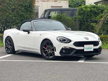 アバルト １２４ スパイダー  プッシュスタート 純正ナビ スペアキー