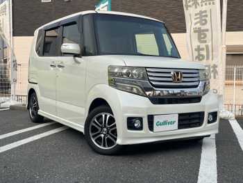ホンダ Ｎ ＢＯＸ カスタム G SSパッケージ 禁煙 7型ナビ Bカメ ドラレコ 両側電動 ETC