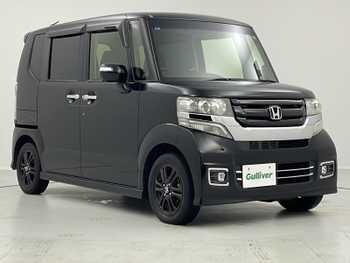 ホンダ Ｎ ＢＯＸ カスタム ターボ SSブラックSパッケージ ナビ　フルセグTV　バックモニター　禁煙