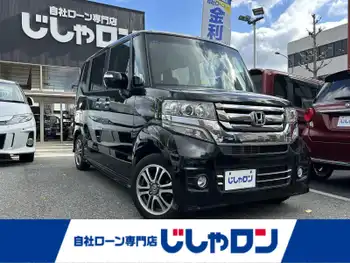 ホンダ Ｎ ＢＯＸ カスタム G Lパッケージ 社外ナビ フルセグTV バックカメラ片側パワ