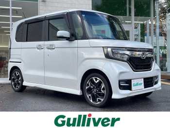 ホンダ Ｎ ＢＯＸ カスタム G L ターボ ホンダセンシング Hセンシング　ナビ　フルセグ　両側電動