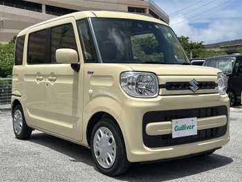 スズキ スペーシア HYBRID G 県外仕入 禁煙車 純正ナビ 衝突軽減 ETC